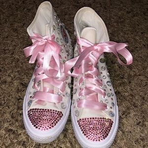 Blinged converse